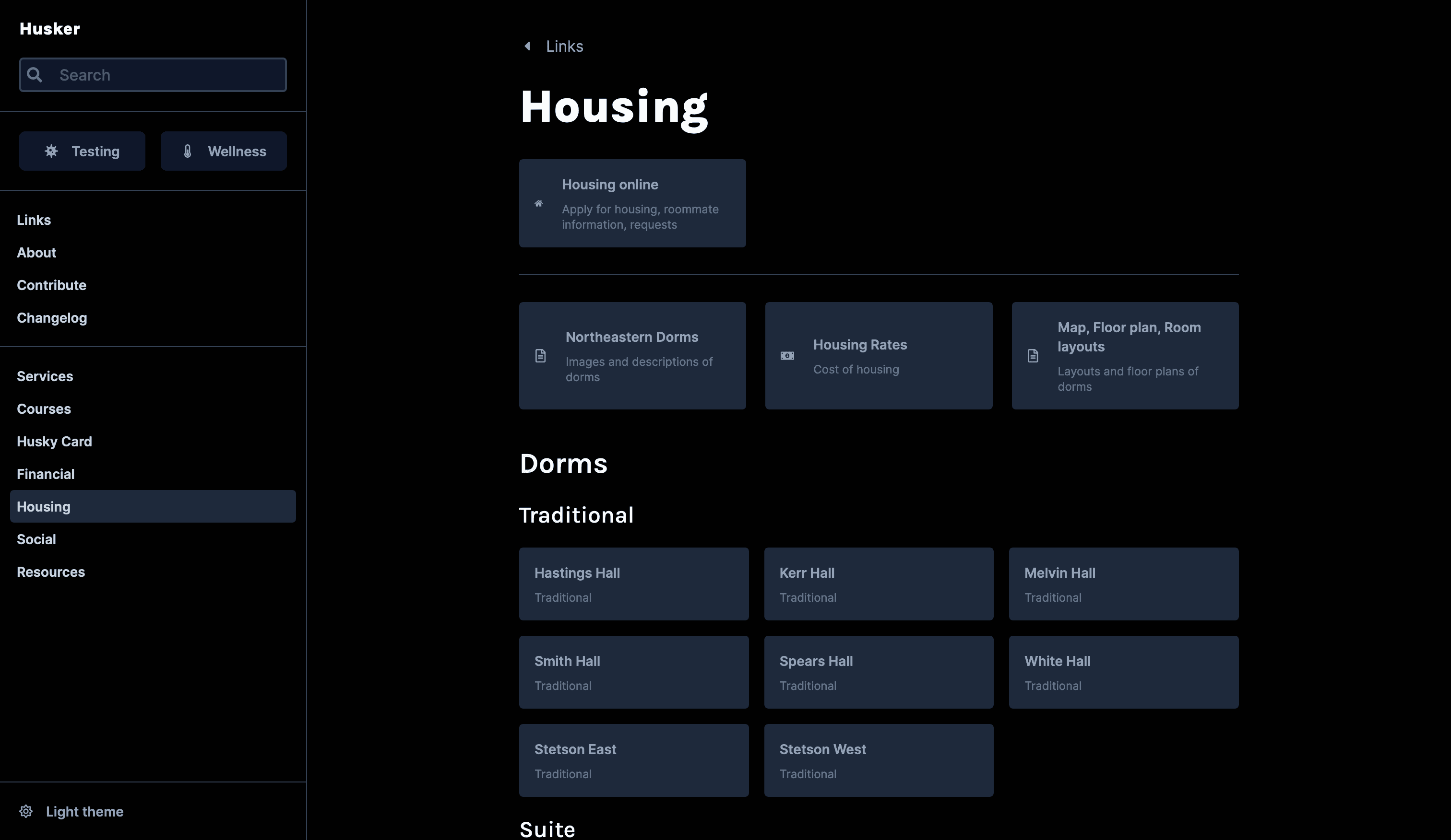 Main dark mode